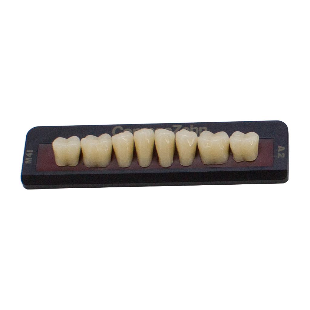 Tableta de Dientes Acrílicos M4 Lower CompacZahn Incidental