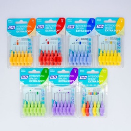 Cepillos Interdentales Extra Soft blister x 6 Tepe