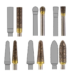 Fresón de Diamante Sinterizado HP Ehros