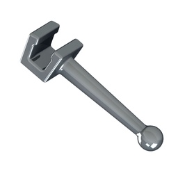 [ORT3784] Set 10 Ganchos Hooks Rectos punta bola Orthometric