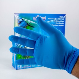 Guantes de Nitrilo Celeste Avianz Blossom