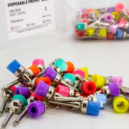 Escobillas para Profilaxia Colors Neón Copa Nylon Suave ZT Dental