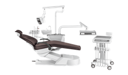 Sillón Dental BZ637 Luxury con carro y taburete Fengdan