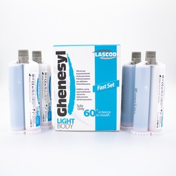 [IMP4134] Silicona Adición Liviana Light Body Fast x 4 Ghenesyl Economy pack Lascod