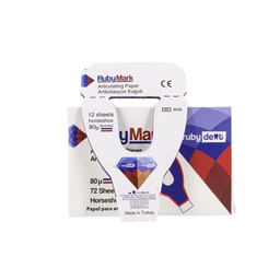 [RES4127] Papel para Articular tipo herradura RubyMark Incidental