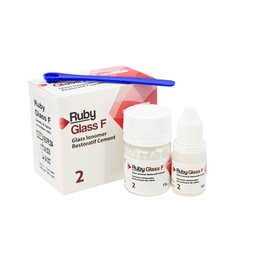 [RES4419] Ionómero de vidrio Restauración RubyGlass F Incidental