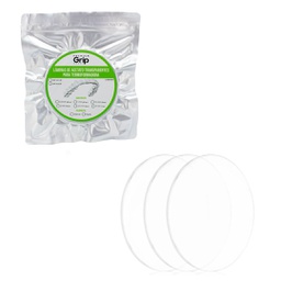 Placas láminas termoformables de Acetato redonda 2 x 120 mm Premium Grip