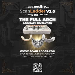 [DIA4607] Kit de escaneo para fotogrametría titanio All on X Titanium Direct 2.0 ScanLadder