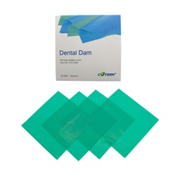 [END4459] Goma Dique Verde 5"x5" Cotisen