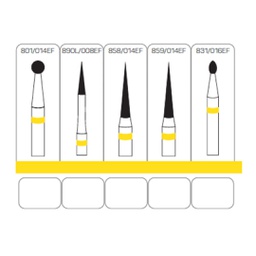 [ROT3448EF] Fresa de Diamante Natural FG Extra Fina Premium Grip