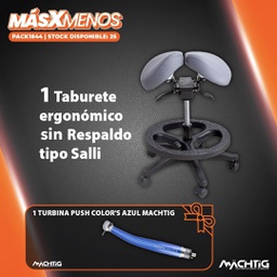 [PACK1844] 1 Taburete ergonómico sin Respaldo tipo Salli Machtig + Regalo